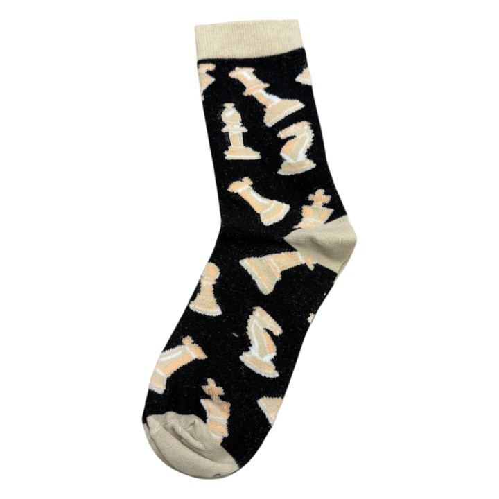 Chaussettes Échecs Fantaisie – Pièces d’Échiquier | Socks Story