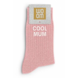 Chaussettes Cool Mum Roses à Paillettes | Socks Story