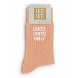 Chaussettes Good Vibes Only à Paillettes | Socks Story