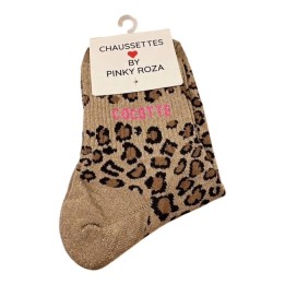 Chaussettes Cocotte Léopard Femme | Socks Story