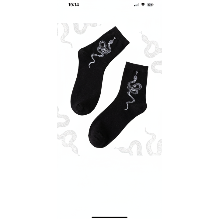 Chaussettes Fantaisie Vipère venimeuse | Socks Story