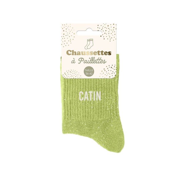 Chaussettes pailletées catin | Socks Story